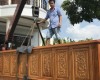 Hồ cá rồng 4m lắp đặt tại Vĩnh Long