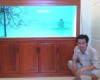 Hồ cá rồng 1m8 lắp đặt tại nhà Anh Giang Q2 -TPHCM