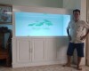 Hồ cá rồng 1m55  lắp đặt tại nhà anh Hiển Biên Hoà - Đông Nai